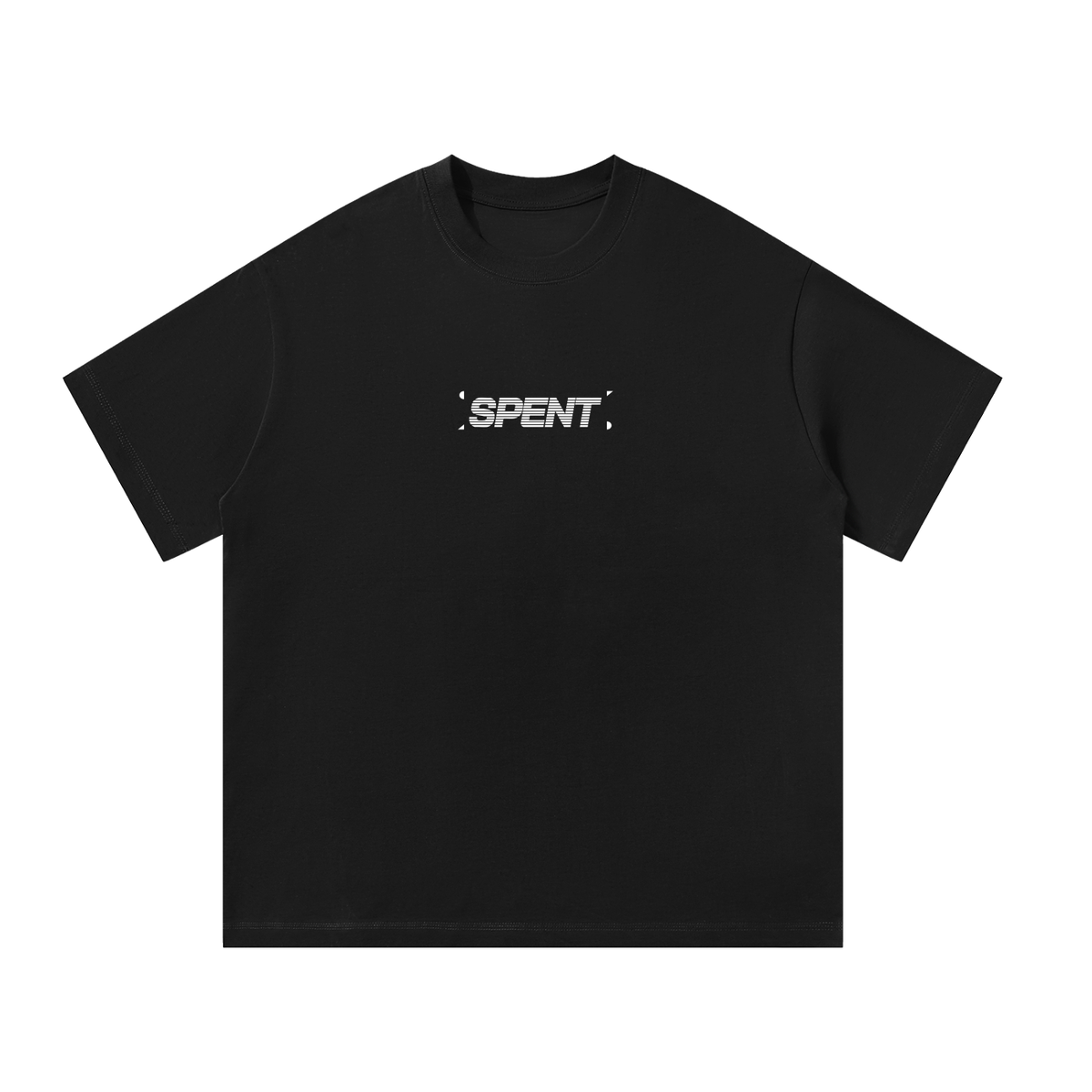 Black Grid Tee