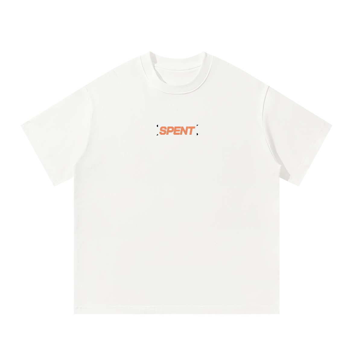 White Grid Tee